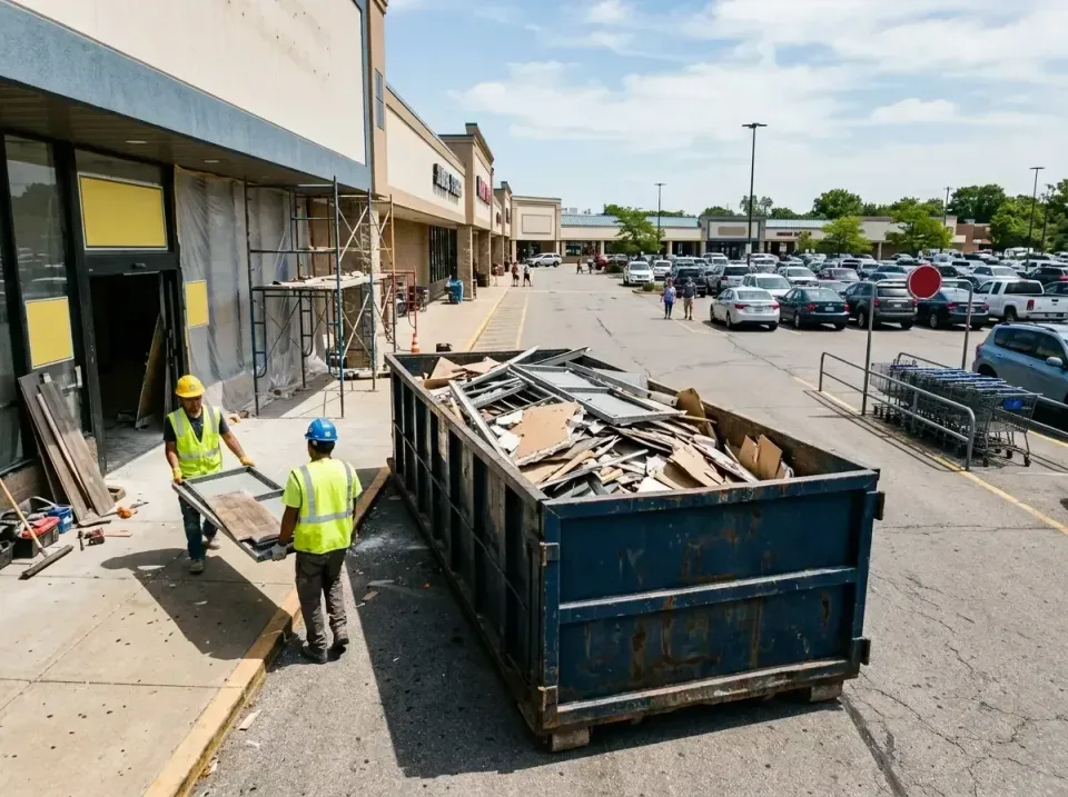 retail-store-renovation-debris-003 — frequently asked questions, Roll-off Dumpster Rentals in Worthington, OH